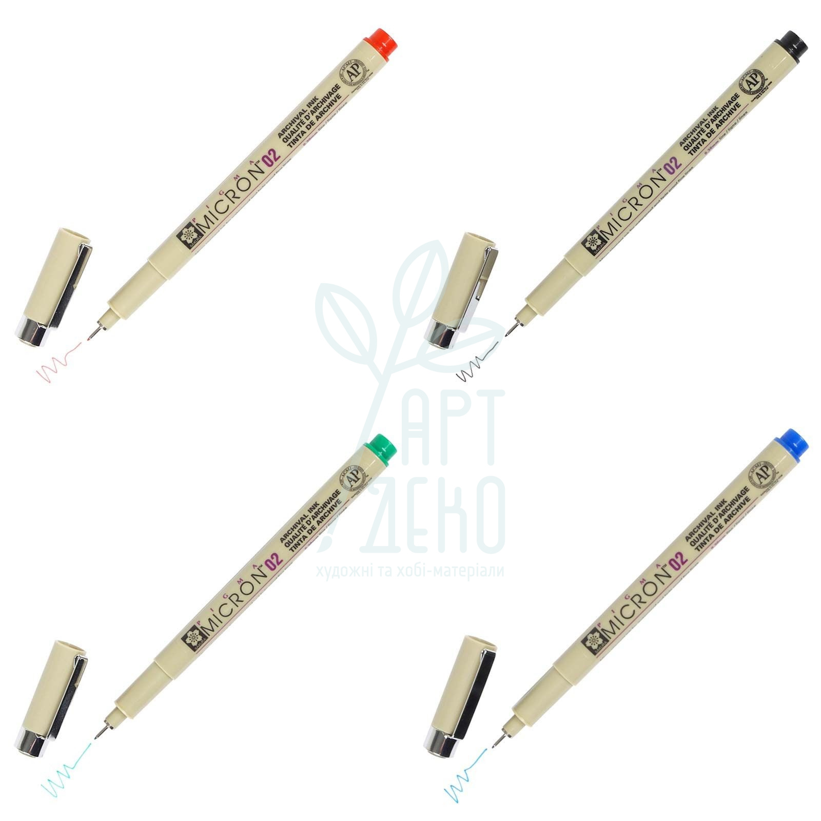 Лайнер Pigma Micron 02 (0,3 мм), Sakura