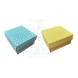 Коробка подарункова, гофрокартон "Павутинка", 14,5х14х7,2 см, Україна