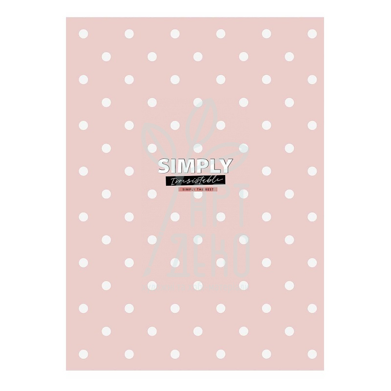 Зошит загальний, А4 (21х29,7 см), лінійка, білий блок, 40 л., Школярик