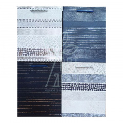 Пакет подарунковий "Гра крапок", 26х32х10 см, Україна