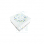 Коробка подарункова "Ромашки. Віночок", 20х20х10 см, Україна