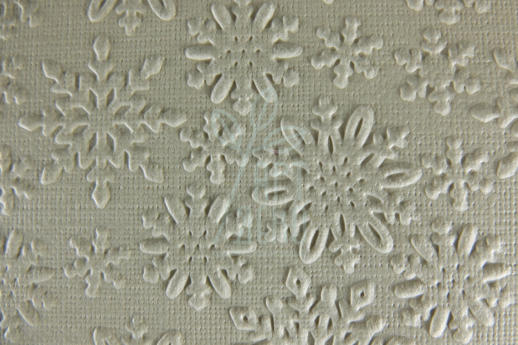 Заготовка для листівок "Сніжинки", бежевий, 15х15 см, Україна