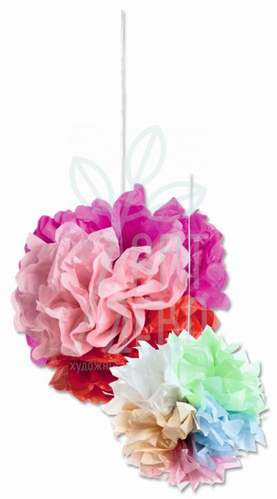 Набір паперу тіш'ю, Білий, 50х70 см, 20 г/м2, 10 л., Folia