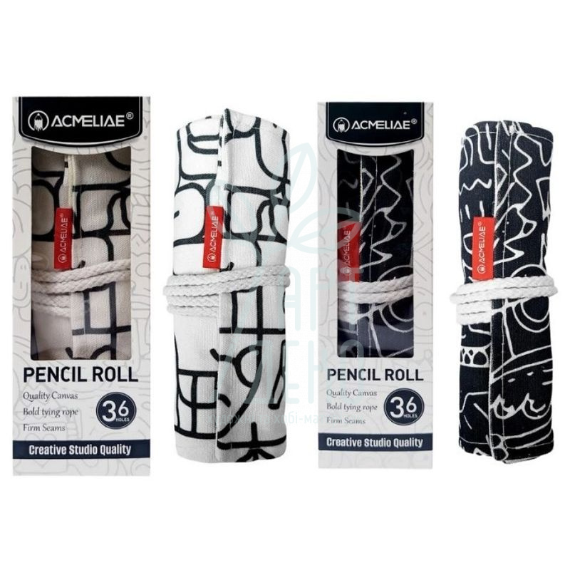 Пенал-згорток для олівців тканинний, 36 шт, Acmeliae
