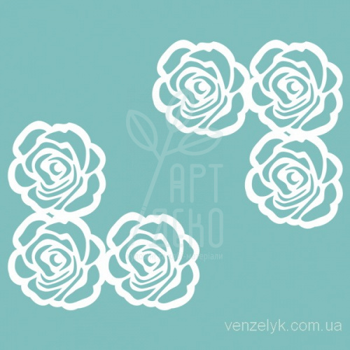 Набір чипбордів "Кутики 09", 2 шт, Вензелик