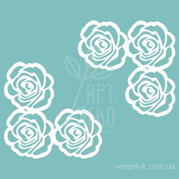 Набір чипбордів "Кутики 09", 2 шт, Вензелик