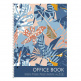 Коледж-блок, спіраль, А4+, 80 л., лінійка, кремовий блок, 70г/м2, матова ламінація, Школярик