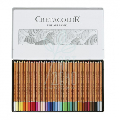Набір олівців пастельних Fine Art Pastel, в металевій коробці, 36 шт., Сretacolor