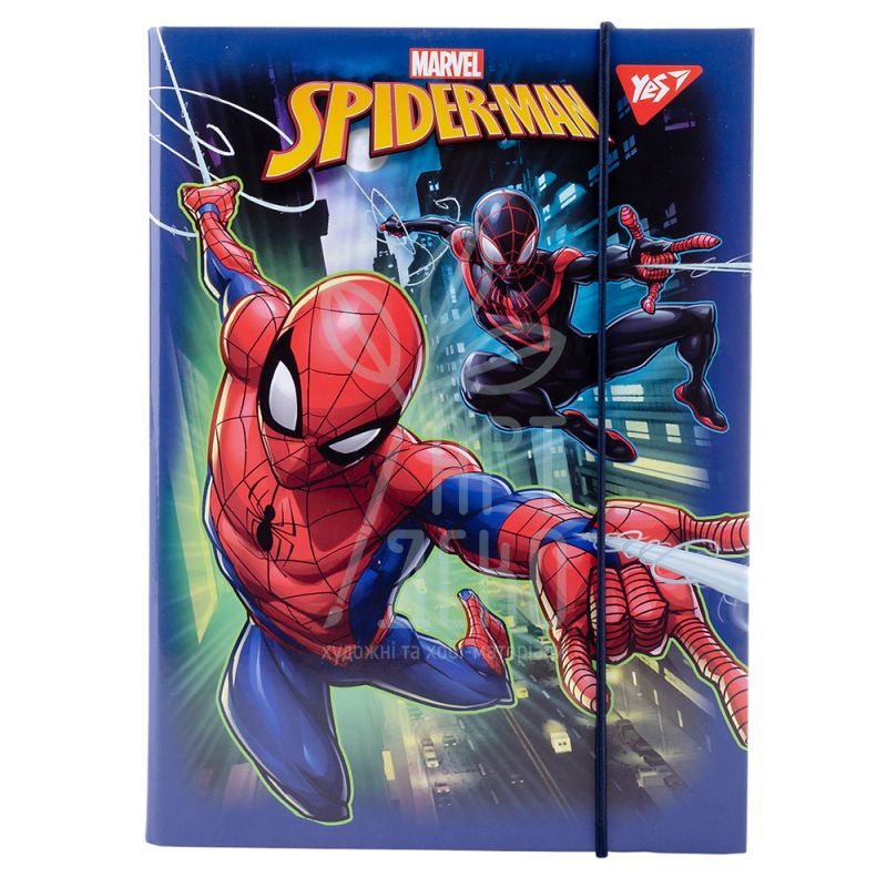 Папка для зошитів картонна Marvel Spiderman, B5 (25х17,6 см), Yes 