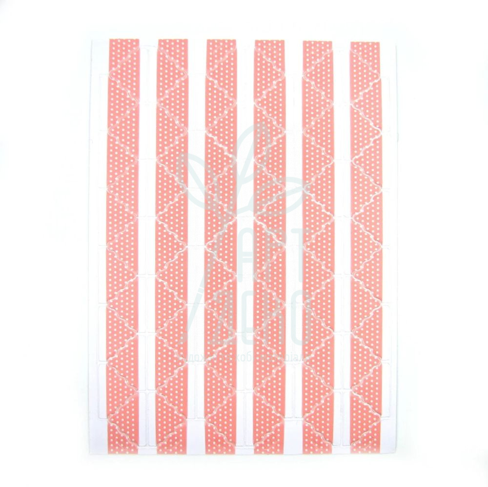 Кутики для альбомів і фотографій, ажурні з принтом, персикові, 78 шт., Китай