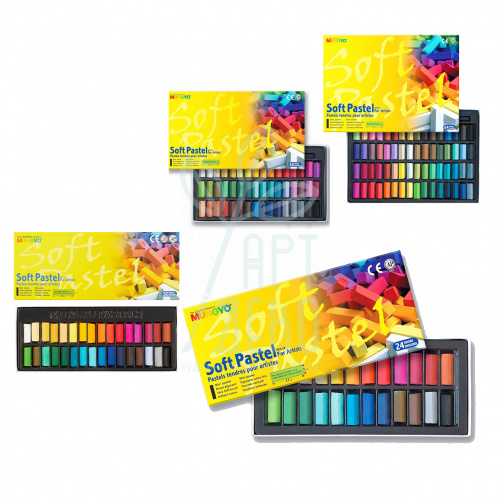 Набір пастелі сухої Soft Pastel MPS, 1/2 пастелі, MUNGYO