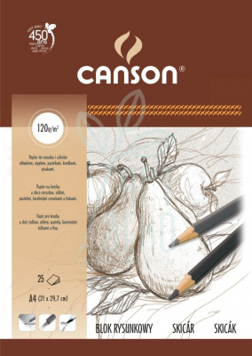 Альбом для малювання Student Pad, 120 г/м2, 25 л., Canson