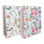Пакет подарунковий "Ніжні квіти ", 26х32х13 см, Україна