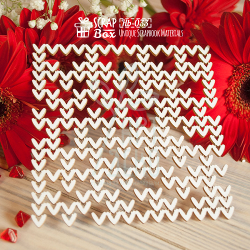 Чипборд "В'язаний", Скрапбокс