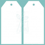 Набір чипбордів "Тег 02" 2 шт., Вензелик