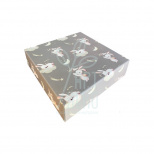 Коробка подарункова "Зайченята", 30х30х8 см, Україні