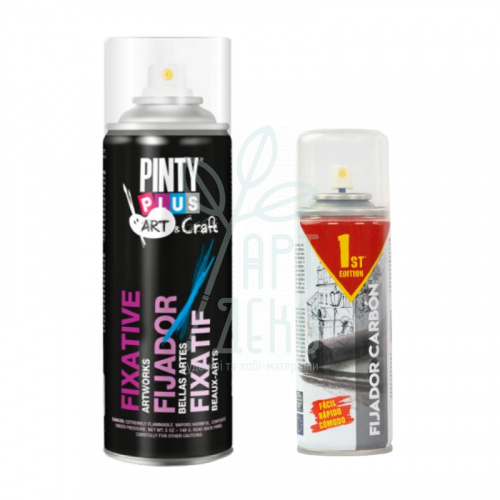 Лак-аерозоль Фiксатив ART & CRAFT, PINTYPLUS