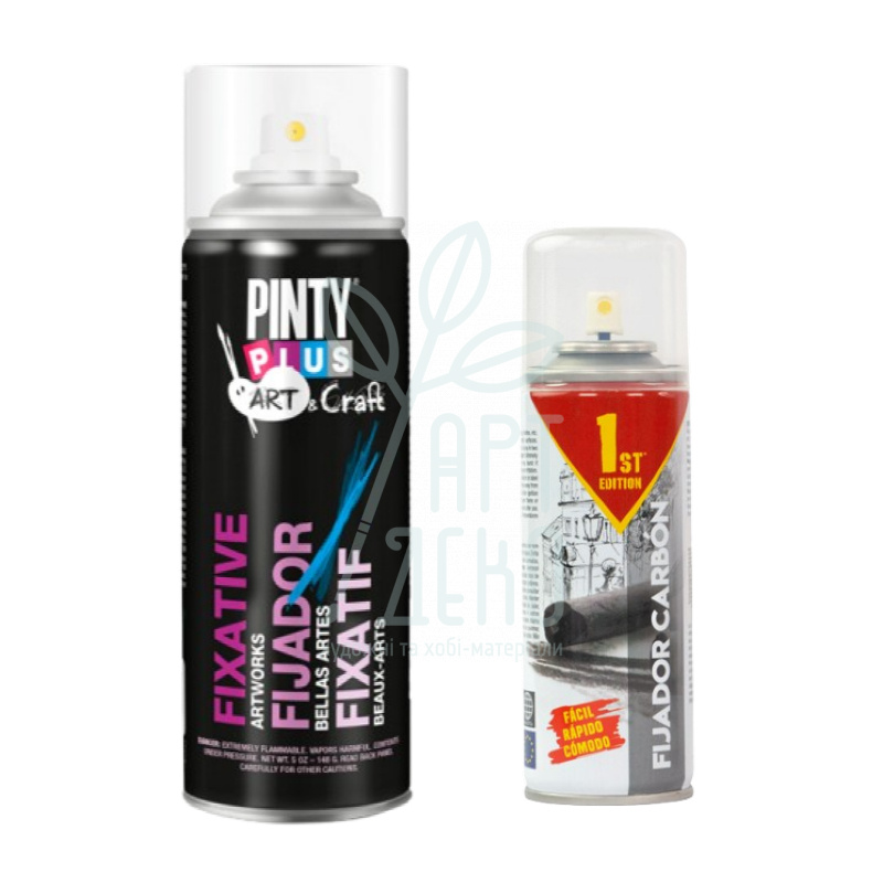 Лак-аерозоль Фiксатив ART & CRAFT, PINTYPLUS