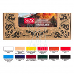 Набір олійних фарб Oils for Art, в еко-коробці, 12х60 мл, Renesans