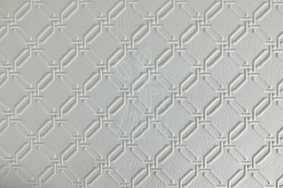 Папір текстурований тиснений "Орнамент 9", білий, 21х30 см, Україна