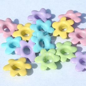 Набір люверсів металевих "Tiny Flower Quicklet Pastel", 10 шт., Eyeletoutle
