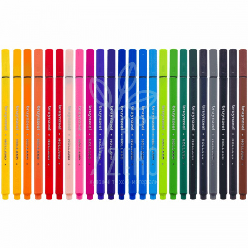 Набір лайнерів Fineliners, 24 кол., Bruynzeel