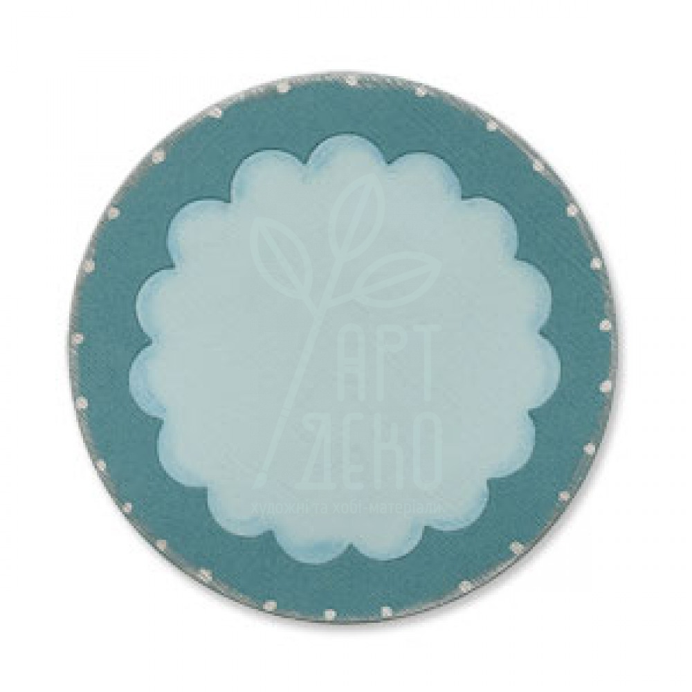 Набір ножів для скрапбукінгу Die-Frame, Circle Scallop, Sizzix 