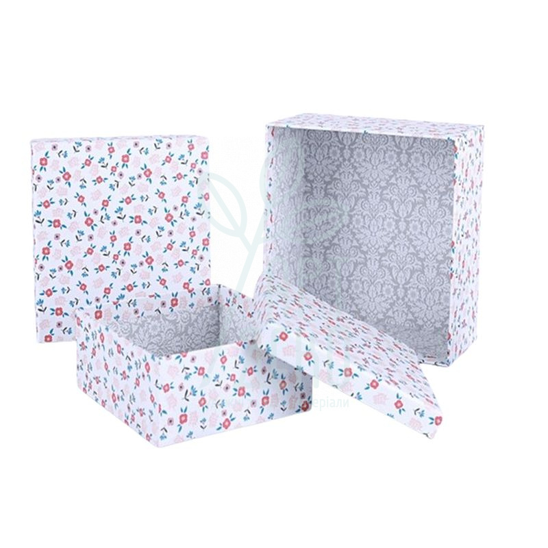 Коробка подарункова "Квіточки", Україна