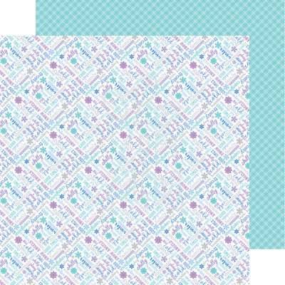 Папір для скрапбукінгу 30x30 см Рolar pals paper pack/Winter Whimsy, Doodlebug