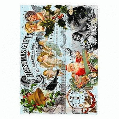 Декупажні карти на рисовому папері Rice Paper Decoupage, А4 (21х29,7 см), №242, Cadence