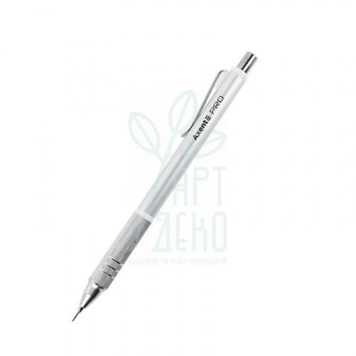 Олівець механічний Pro, 0.5 мм, срібний, Axent
