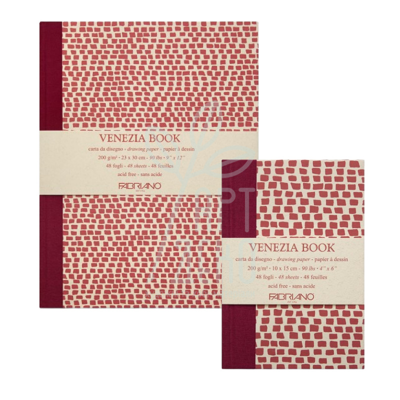 Блокнот для рисунку Venezia, 200 г/м2, 48 л, Fabriano