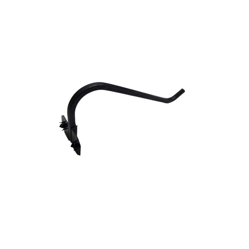 Фіксатор для підставки картин, 2 отвори, Чорний, Італія