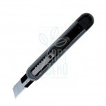 Ніж канцелярський з автофіксатором, 18 мм, чорний, Axent