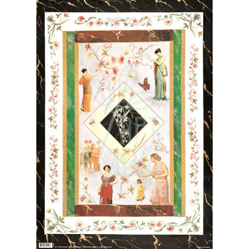 Папір для декупажу "Шелест" від Н.Сінглтон, 50х70 см, Finmark