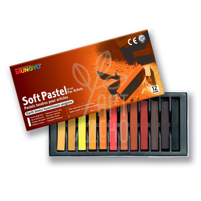 Набір пастелі сухої Soft Pastel Earth Tones (Земля) MP-12Е, 12 шт, MUNGYO