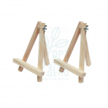 Мольберт настільний, декоративний, макс. висота полотна 20 см, 2 шт, ROSA Studio