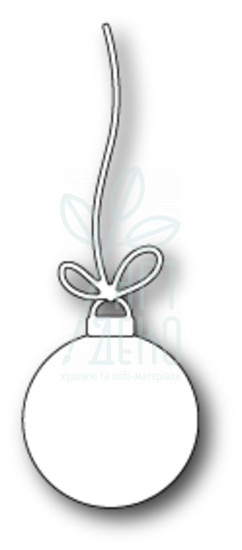 Ніж для скрапбукінгу String Ornament craft die, Poppystamps