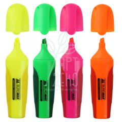 Набір маркерів Neon, клиноподібні, 4 шт, Buromax