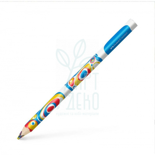 Олівець пастельний Jumbo Basik Fantasy Colours Pastel 3 в1, Faber-Castell