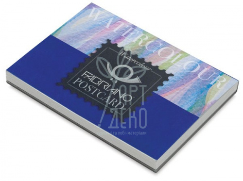 Альбом для акварелі Watercolour "Postcard", А6, 300 г/м2, 20 л., Fabriano