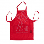 Фартух дитячий, 55х44 см, червоний, ROSA 