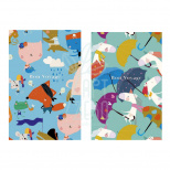 Блокнот для записів MonAmi, А6 (10,5х14,8 см), клітинка, 70 г/м2, 80 л., Школярик