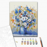 Набір для розпису за номерами "Польовий букет", 40х50 см, Brushme