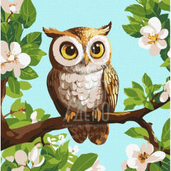 Набір для розпису за номерами "Лісова варта", 30х30 см, Ідейка