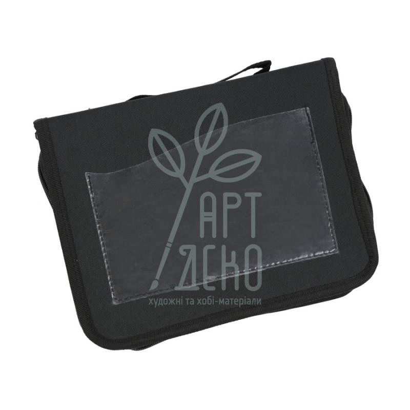 Пенал для маркерів тканинний Graph'it, чорний, 36 шт, Оz International