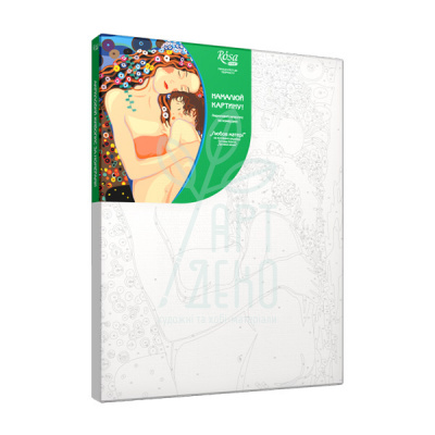 Набір-стандарт "Любов матері", акриловий живопис за номерами, 35х45 см, ROSA START
