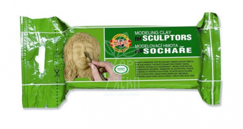 Маса самозастигаюча імітація кераміки, теракотова, 500 г, KOH-I-NOOR