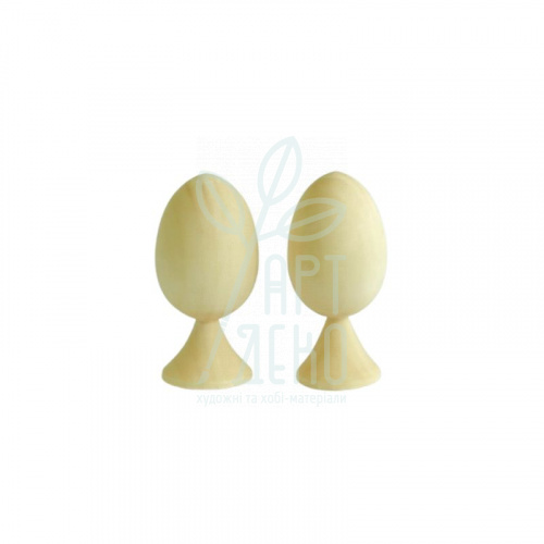 Яйце дерев'яне на підставці, 45х65 мм, висота 90 мм, Україна