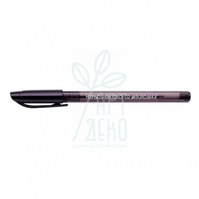 Ручка олійна Hypnos, 0,5 мм, чорна, Buromax